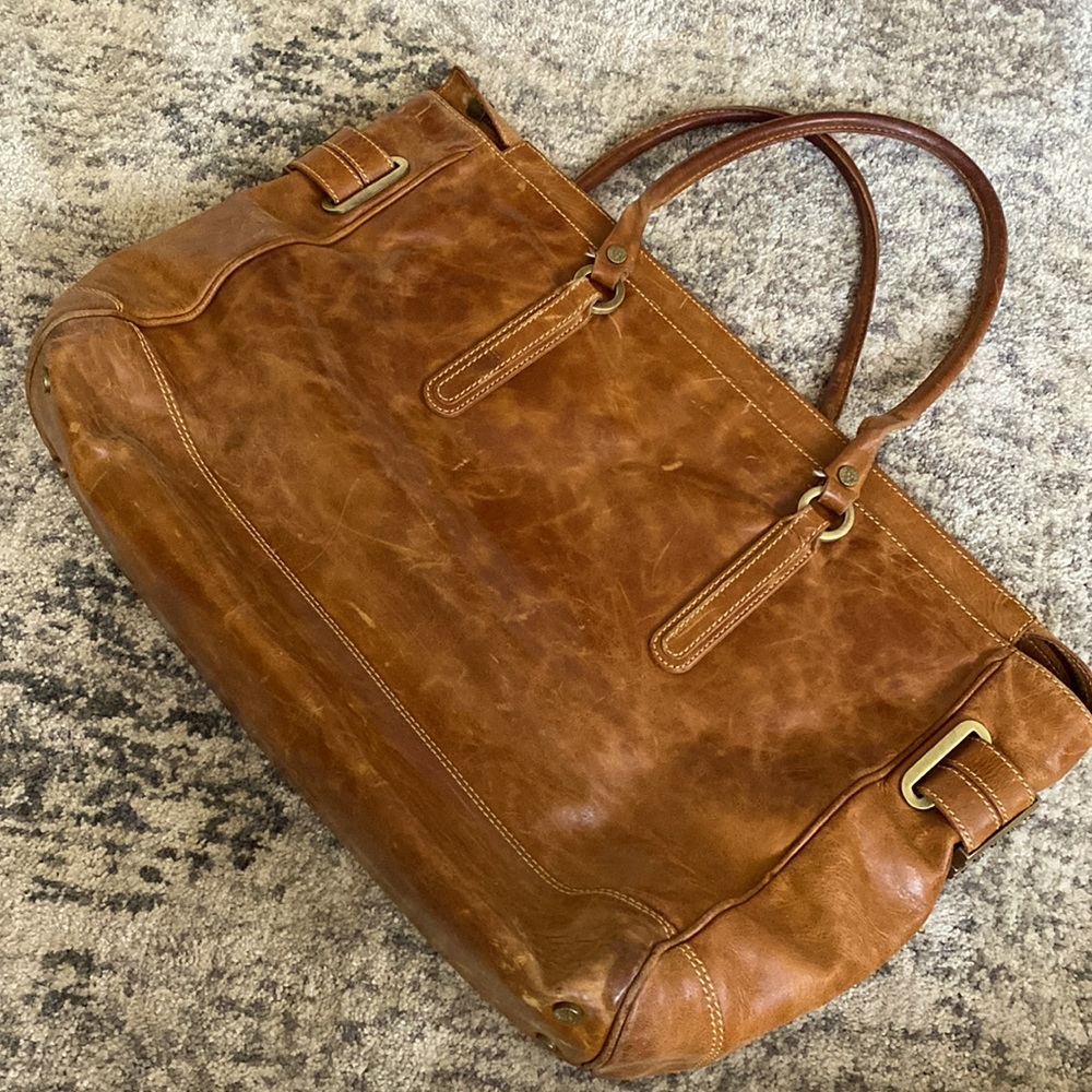 Vintage Ann Klein leather shoulder bag